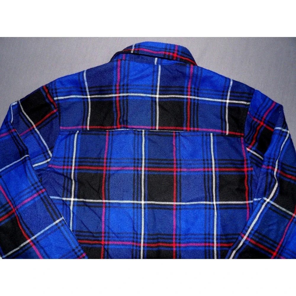 DIXXON Flannel Co. Camp Crystal Lake Plaid Button Up Shirt Women's Small - Picture 7 of 10